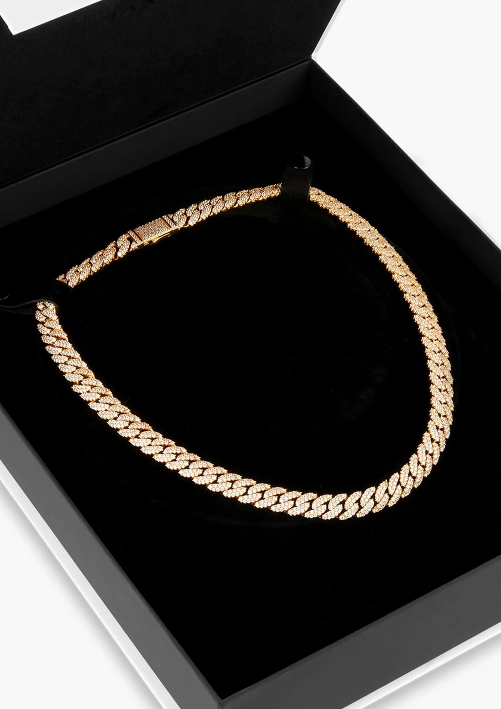 ICED CUBAN CHAIN - GOLD