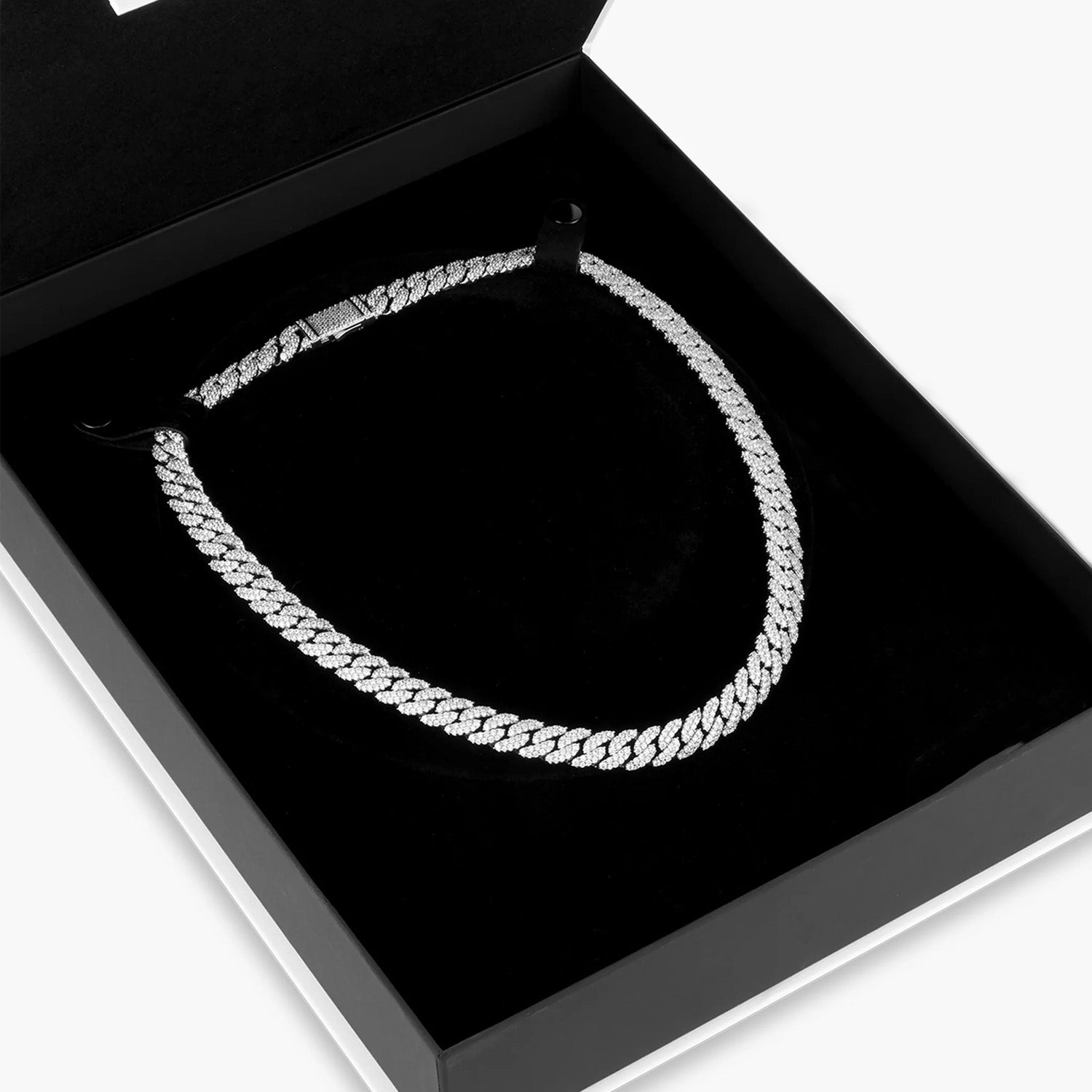 ICED CUBAN CHAIN - SILVER