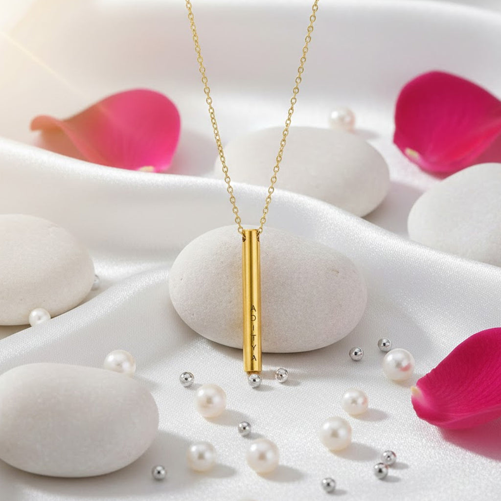 PERSONALISED CYLINDER PENDANT