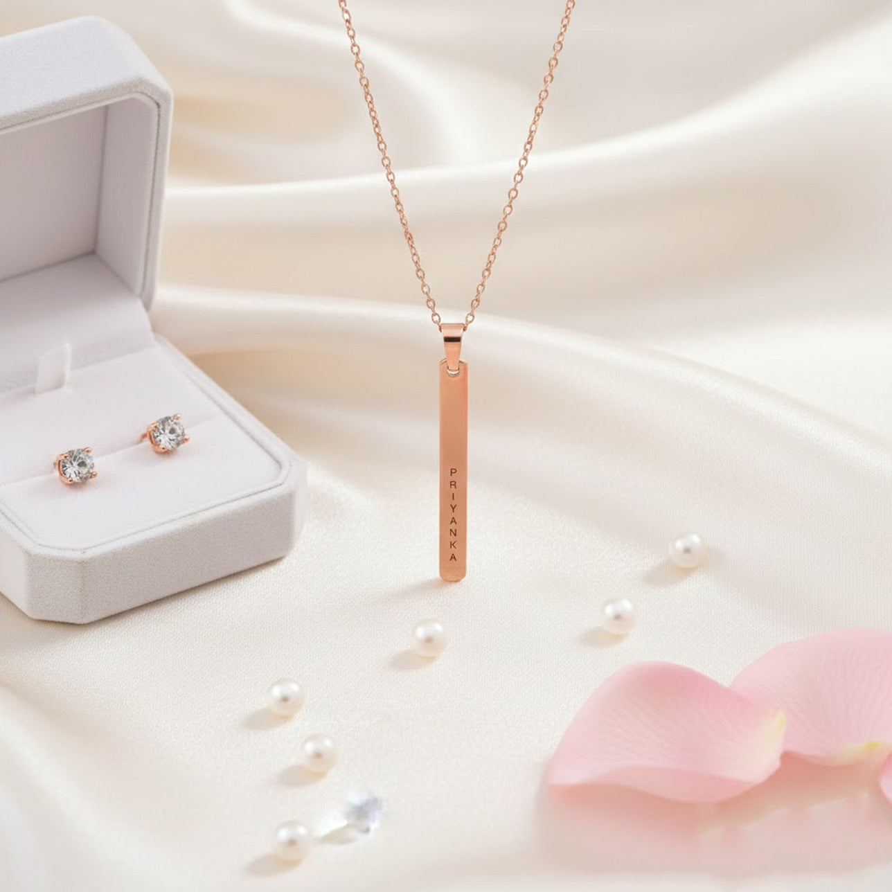 PERSONALISED CYLINDER PENDANT