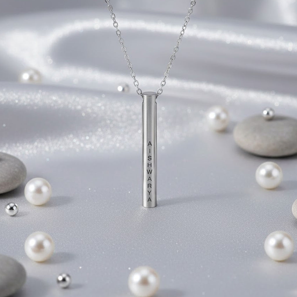 PERSONALISED CYLINDER PENDANT