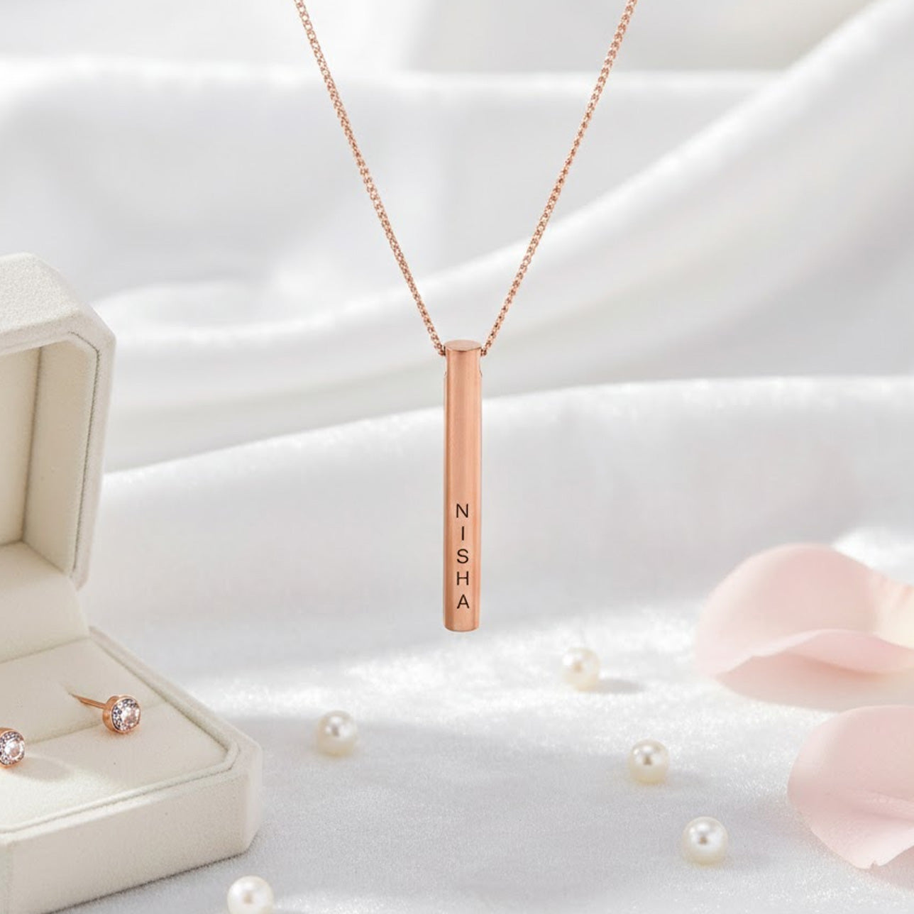 PERSONALISED CYLINDER PENDANT