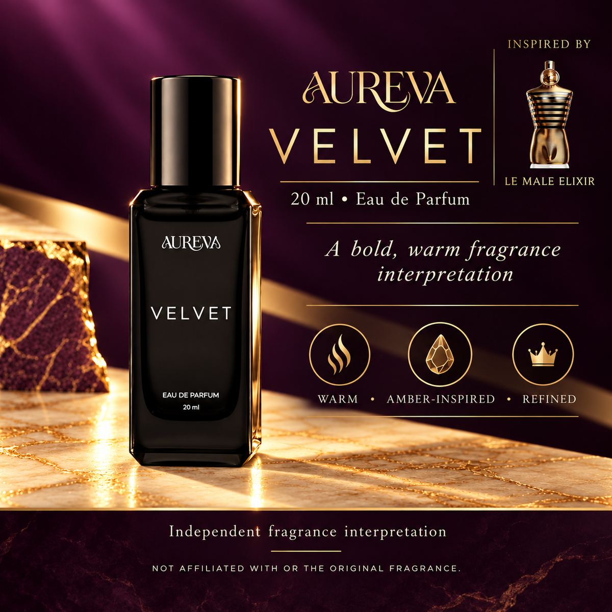 VELVET INSPIRED FROM LE MAN ELIXIR